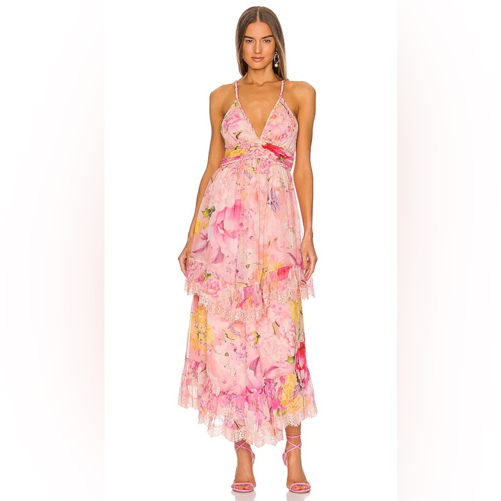 Leona Floral Tiered Maxi Dress